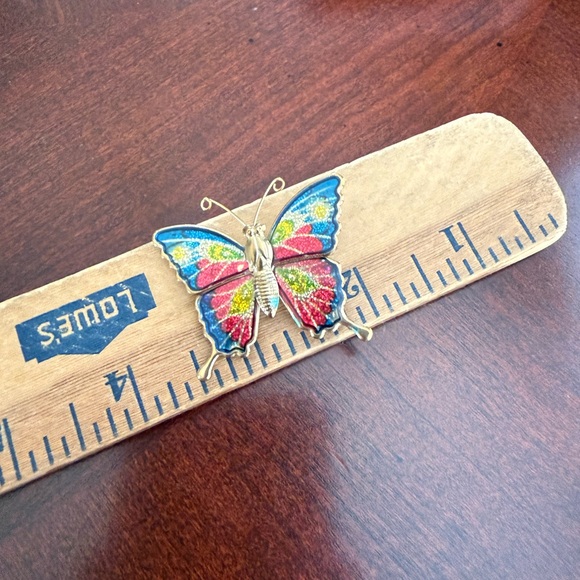 Vintage Jewelry - Vintage Butterfly Brooch